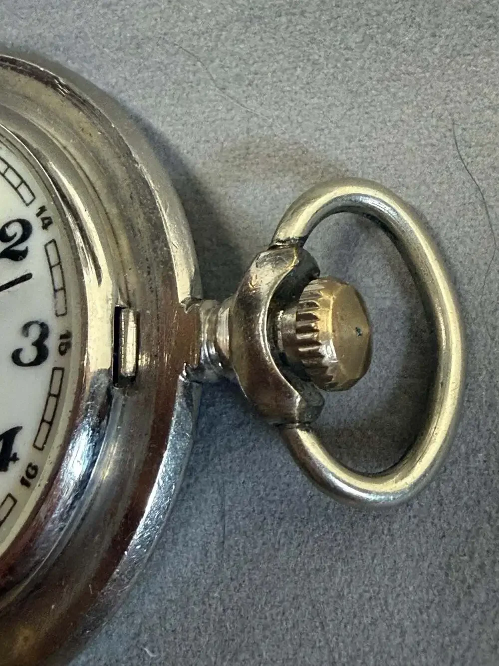 Vintage Molnija Russian Three Graces Mechanical Pocket Watch*Parts/Repair Only*